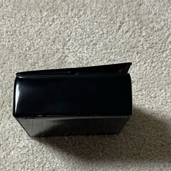 Moschino Vintage Leather Coin Pouch - Black Wallet - Picture 6 of 9